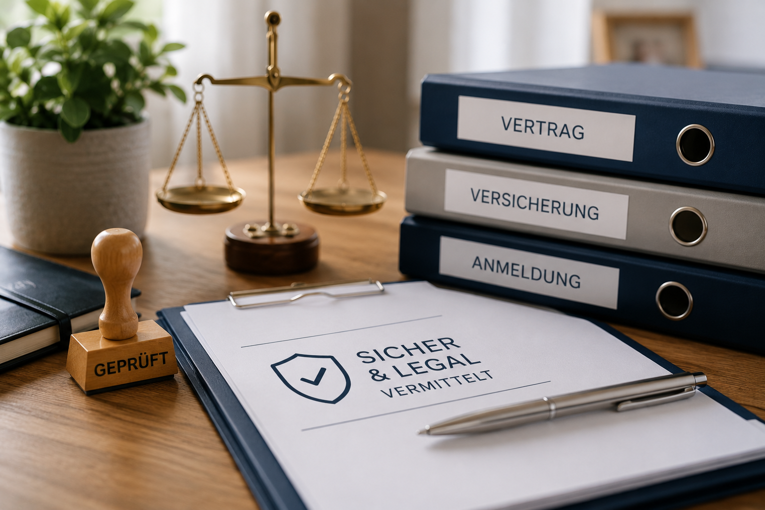 Legale und zuverlässige Vermittlung